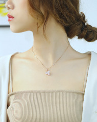 Rose Gold Stainless Steel Necklace