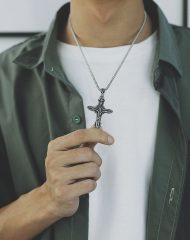 Stainless Steel Cross Pendant