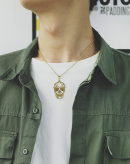 Stainless Steel Skull Necklace