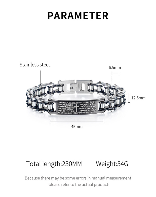 Stainless Steel Infinity Bracelet