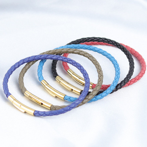 Simple Sheepskin Genuine Leather Bracelet