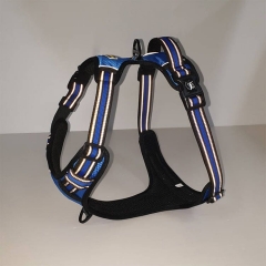 Inspired Walk Custom Reflective Rope Dog Leash Sets No Pull Dogs Vest Harness Set And Leashes