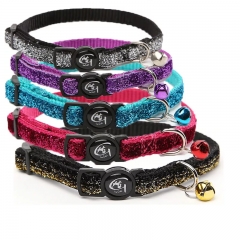 New Product Nylon Multi Colors Cute Adjustable Hot Sale Personalized Fashion Durable Pet Cat Collar