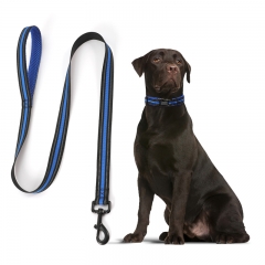 Personalized Luxury Pet Dog Collars And Leash Set Nylon Reflective Air Mesh Training Dog Collar Set