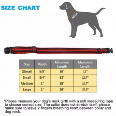 Personalized Luxury Pet Dog Collars And Leash Set Nylon Reflective Air Mesh Training Dog Collar Set