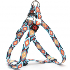 Custom Adjustable Pet Harness Fashion Step In Dog Pretty Strap Harnesses