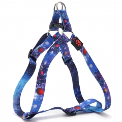 Custom Adjustable Pet Harness Fashion Step In Dog Pretty Strap Harnesses