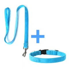 Velvet Cats Pet Custom Dog Training Collars And Leash Set Leads Spring For Dog