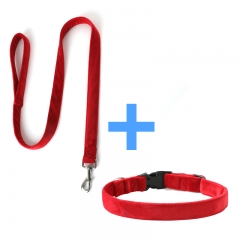 Velvet Cats Pet Custom Dog Training Collars And Leash Set Leads Spring For Dog