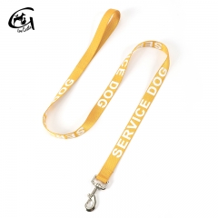 Support Pet Dogs Custom Service Dog Leash Heavy Duty Sublimation Best Personalized Nylon Leashes