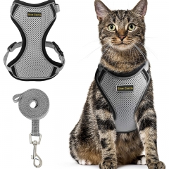 Custom Adjustable Pet Cat Vest Leads Private Label Lift Harness And Leash Set