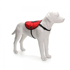 Reflective Service Large Zip Pocket Neoprene Adjustable Custom Logo Dog Harness