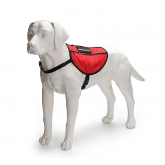 Reflective Service Large Zip Pocket Neoprene Adjustable Custom Logo Dog Harness