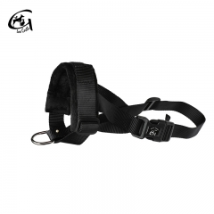 Pet Various Sizes Thick Padded Velvet Comfortable Training Adjustable Dog Muzzle