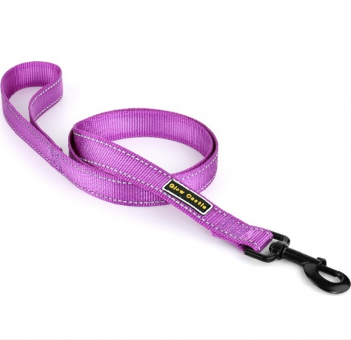 Personalized Custom Safety Reflective Nylon Pet Products Dog Leash