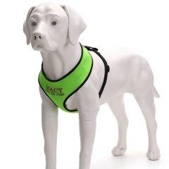 Comfortable Personalized Soft Small Breathable Air Mesh Custom Dogs Harness