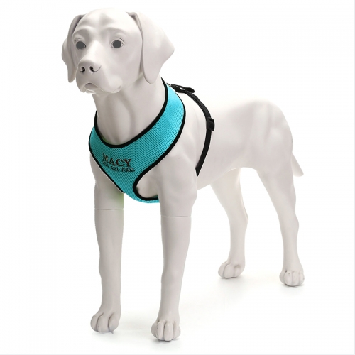 Comfortable Personalized Soft Small Breathable Air Mesh Custom Dogs Harness