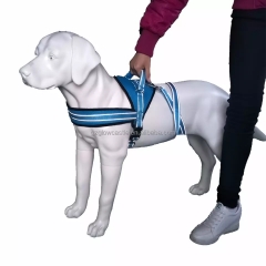 Soft Padded Reflective Nylon Handle Designer Training Walking Big Small Air Mesh Dog Harness