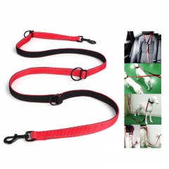 Magic One For All Nylon Multifunctional Dog Leash Reflective Jogging Hands Free Customized Training Designer Pet Slip Leash