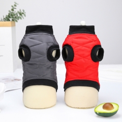 Dogs Vest Puppy Small Medium Zipper Pets Clothes New Clothing Wholesale Suppliers Apparel Shirts Cotton Pet Designer Dog Clothes