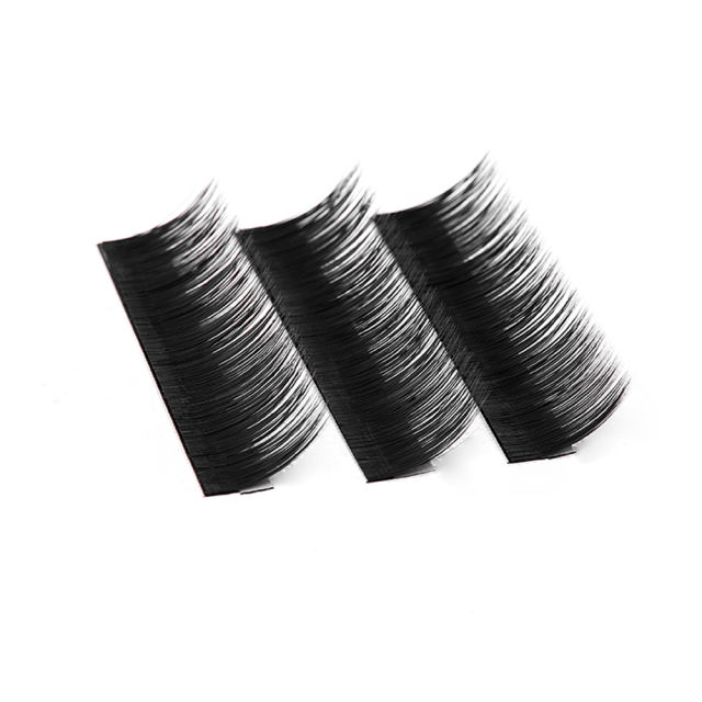 0.2mm Thickness Synthetic Ellipse Flat Lash Extensions