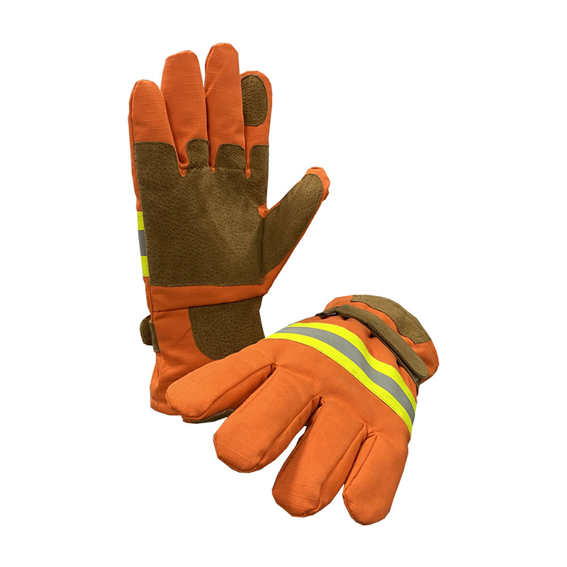 4 Layer High Quality Fire Fighting Gloves