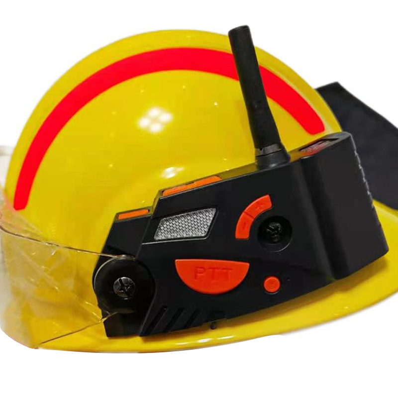 Communicating Fire Helmet