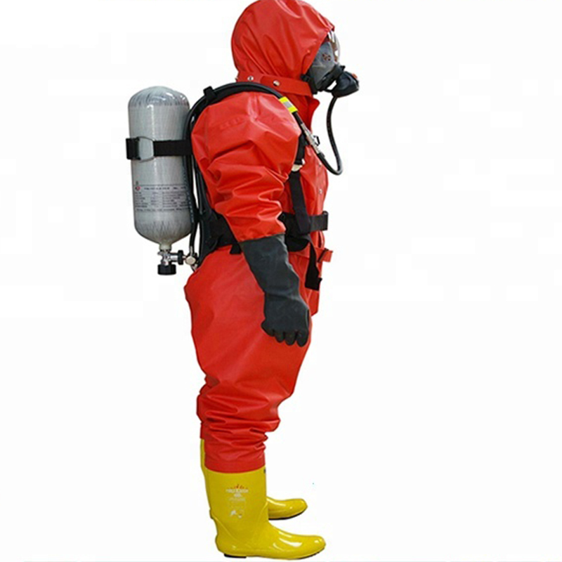 Firefighter light duty type anti-chemical suit