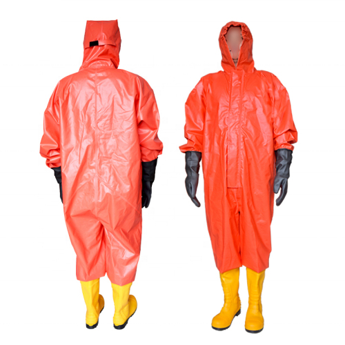 Firefighter light duty type anti-chemical suit