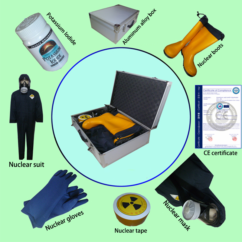 Nuclear contamination protective suit