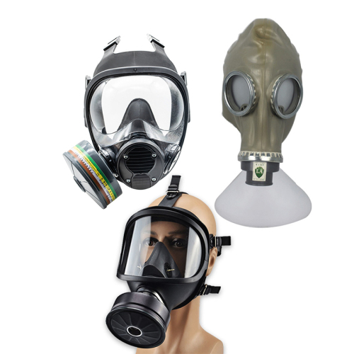 Firefighting filter gas mask