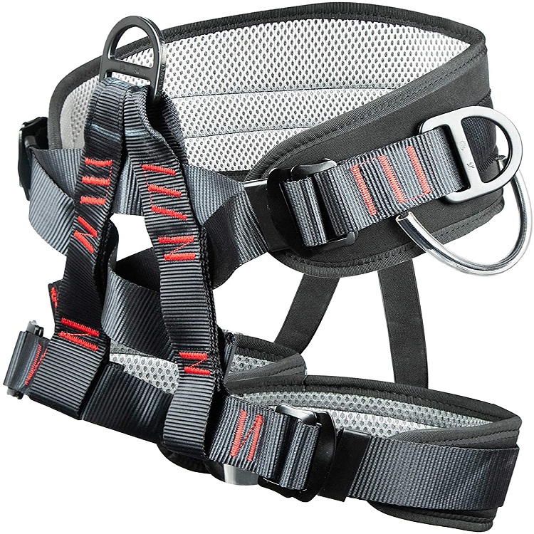 Firefighting half body safety harness rope