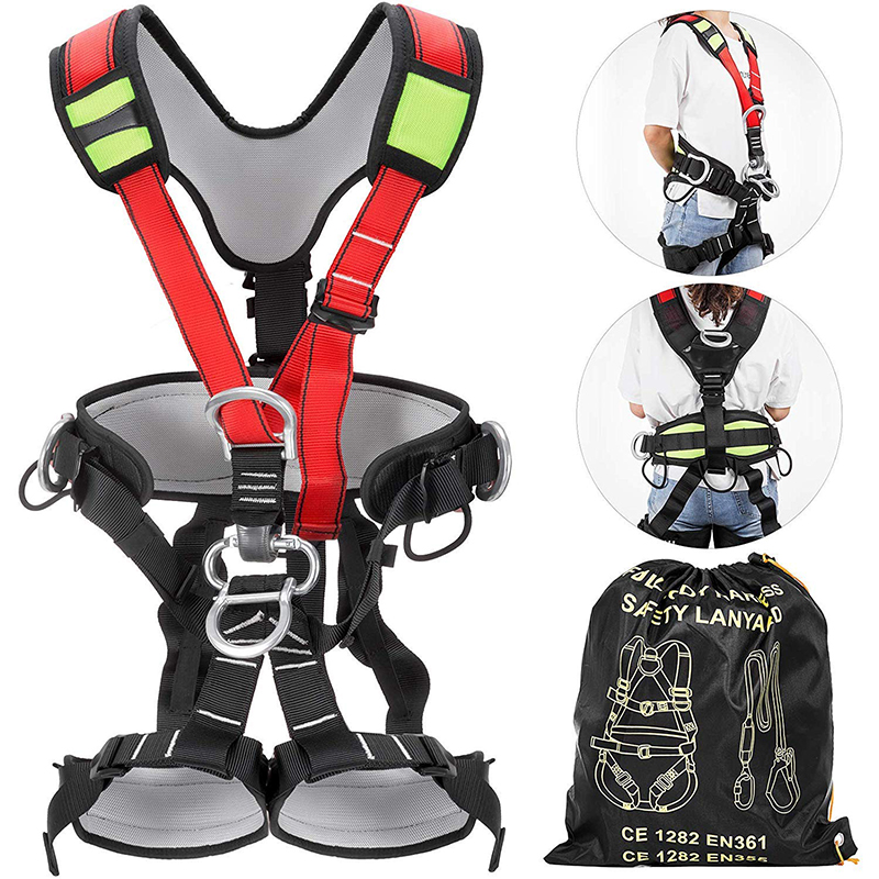 Firefighting Full body safety harness rope