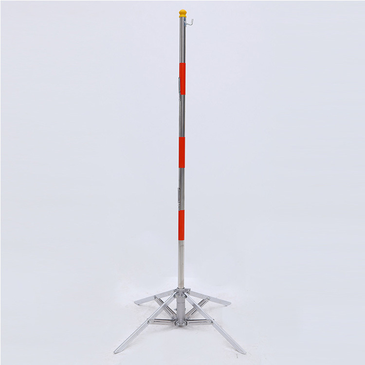 Warning sign rod / tube