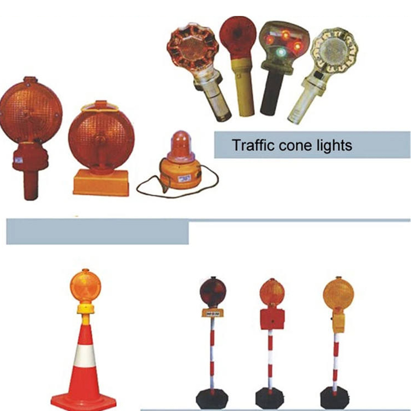 Flashing warning traffic light/ barricade light