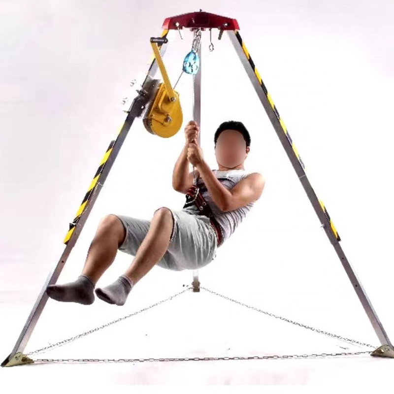 Firefighting rescue tripod