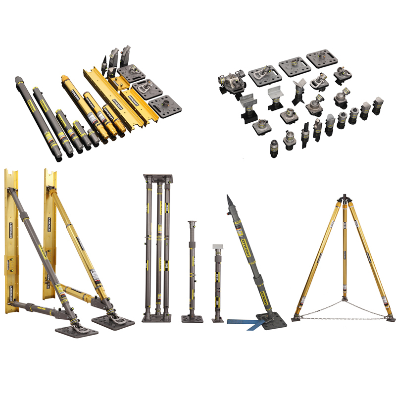 Firefighting rescue support and stabilization kit