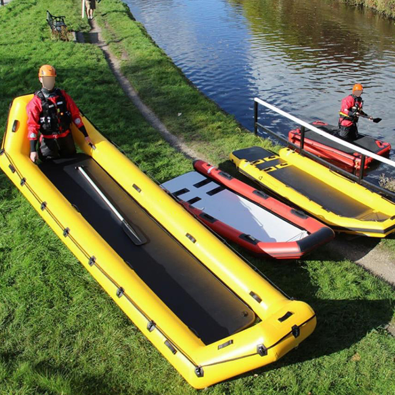 Fire rescue inflatable hovercraft（water & ice rescue）