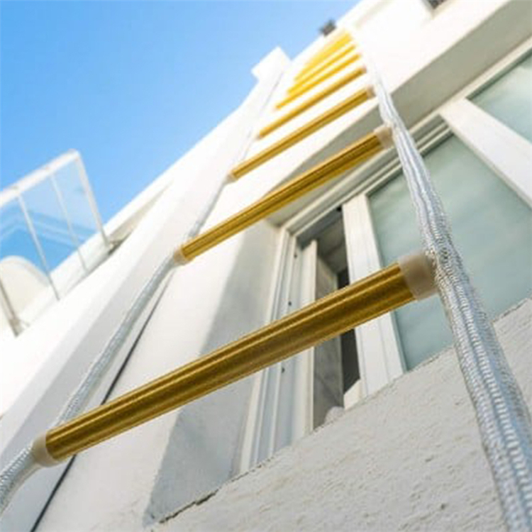 Escape anti-skid soft rope ladder