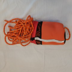 Water life rescue throw rope bag