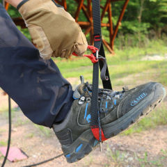 Rescue ajustable footloop