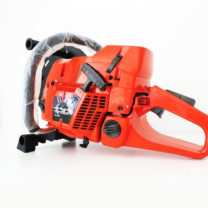 Double wheel counter-cutting saw