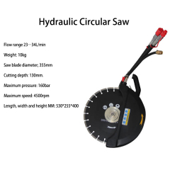 Hydraulic concrete breaker tools set