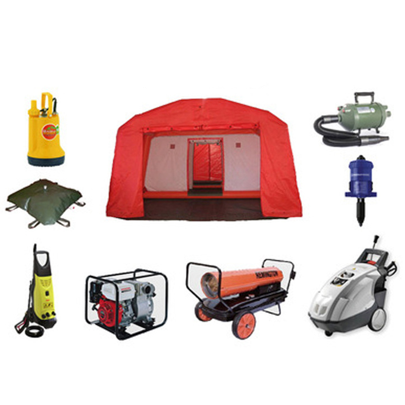 Public decontamination station tent