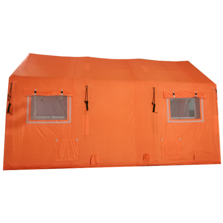 Public decontamination station tent