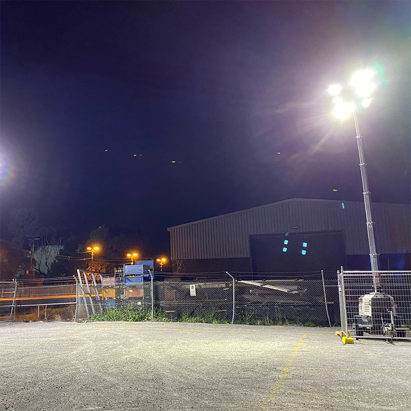 Portable light tower