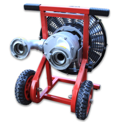 Water power firefighting smoke ejector
