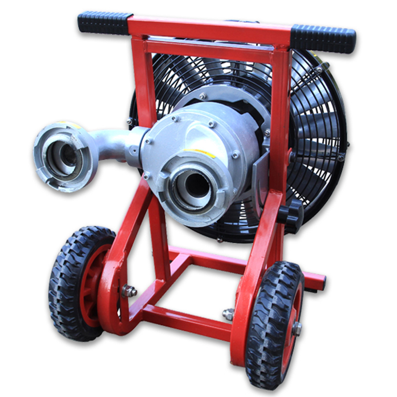 Water power firefighting smoke ejector