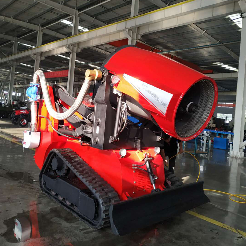 Firefighting smoke exhaust robot