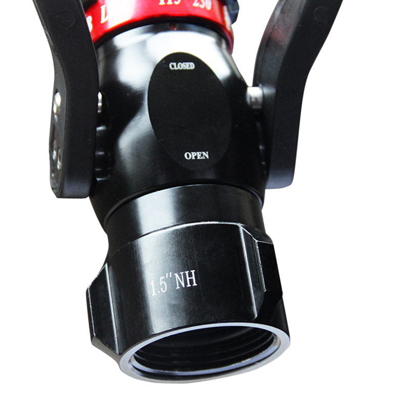 Multifunctional recoilless firefighting water gun water nozzle